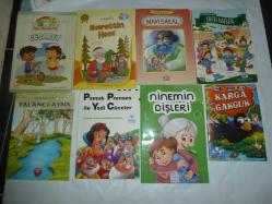 HİKAYE KİTABI LOTU İLKOKUL 1. SINIF 24 ADET  TEMİZ SIFIR AYARINDA