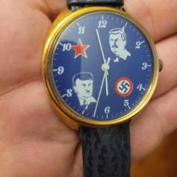 TÜRKİYE'DE TEK. 2.DÜNYA SAVAŞI HATIRASI KURMALI RAKETA KOL SAATİ.