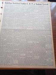 Zafer Gazetesi - 26 Şubat 1958 - Eşsiz Ses Sanatkarı Sabite Tur Gülerman Konak Pavyonda - Dış Politikada Muhalefetin Fikirsizliği - Dahiliye Vekili Namık Gedik'in izahları Cumhuriyet Halk Partisini Şaşkına Çevirdi - Hariciye Vekili Fatin Rüştü Zorlu - Dış Politikamızda 1950'den Evveli ve Sonrası - Başvekil Adnan Menderes Alacağımız Tedbirler Kaçakçılığı Önleyecektir Dedi - Ankara Valisi ve Belediye Reisi Kemal Aygün'e Ayaş Fahri Hemşehriliği Tevcih Olundu - Gölcük Harp Tersanesinde İnşa Edilen 1 Su Gemisi İle 2 Takip Motoru Denize İndirildi - Milli Müdafaa Vekili Etem Menderes - Vitormon - Küçük İlanlar - Pe Re Ja Limon Kolonyası - Ziraat Bankası - Küçük İlanlar - 19 Şubat 1958 Yardımsevenler Haftası - Yenimahalle Alemdar Sinemasında Şöhretin Sonu Filmi - 14 Milyonluk Oto Parçası Tevzi Edilecek - Artvin Mebusu Yaşar Gümüşel'in Tavzihi