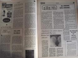 Sebil Haftalık Siyasi, Edebi, Tarihi, İlmi Gazetesi - 13 Temmuz 1979 - Sayı:184 - Açılan İmam Hatip Mektepleri Türkiye Müslümanının Derdine Deva Olacak mı? - Köküne İnildiği Söylendiği Gün, Anarşi En Büyük Zaferini Kazandı - Ahmed Karaaslan Demiş Ki - Haftanın Yorumu - Kıbrıs Davamızda Ricat - Kadir Mısıroğlu - İslami Hamle - Sadık Albayrak - Al Birini, Çal Birine - Mevlidhanlar Derneği Bir Bidati Yeniledi - Can Çekişen Ahtapot - Bir Medeniyetin Dramı - Bir Gençle Tren Sohbetimiz - Talha Emiroğlu - ABD ve Rusya Viyana'da Yeni Sömürü Planını Tesbit Ettiler - Sol Anarşinin Köküne İnildiği Söyleniyordu Ama - Risale-i Nur'dan - Hikmet-i Mirac Nedir? - İslam'ın Talim ve Tebliğinde Karşılaşan Engeller - Abdülhalim Polatoğlu - Mücahideler Sözler İçin - Orhan Toz - Saltçılar Safsatacılar! - Esma-ül Hüsna - Hadislerin Işığında - Fıkhın Tedkik Sahası - İsmail Hakkı - Yeşil Sanduka - Mine Alpay - Çizgilerle Transfer Ayı fotoğraf ve haberi - Tam Takım Gazete