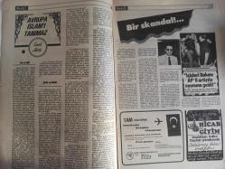 Sebil Haftalık Siyasi, Edebi, Tarihi, İlmi Gazetesi - 15 Ekim 1979 - Sayı:196 - Müslüman'ın Ölçüsü: Kalabalıktan Yana Değil, Haklıdan Yana Olmaktır - Okuyucu Postası - MSP Kabusu - Kadir Mısıroğlu - Tarihimizde Seçim - İkinci Defa Aldanmak mı? - Şartlanmış İnsanlar - Avrupa İslam'ı Tanımaz - Bir Skandal! - Filistin Kurtuluş Teşkilatı - Müslümanların Yakasından Elini Çek ve Hakka Teslim Ol - İki Yüzlü Çirkin Politikacıya Aldanma! - Talha Emiroğlu - İslam'da Siyaset Yoluyla Cihad - Başyazarımız Sultanahmet Meydanını Coşturdu - İslam Nesli Nasıl Olmalıdır? - Anarşinin Gayesi ve Kaynakları - İstanbul Vakıflar Başmüdürlüğünde Tayin Fırtınası - Kabir Hayatı - Risale-i Nur'dan - Bir Zihniyet Ki - Bir Şehit Daha - Bira ve Kanser - Kader ve Kaza - Esma-ül Hüsna - Hadislerin Işığında Günümüz - Ortak Pazar ve Arkasında Gizlenmek İstenen Gerçekler fotoğraf ve haberi - Tam Takım Gazete