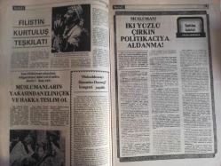 Sebil Haftalık Siyasi, Edebi, Tarihi, İlmi Gazetesi - 15 Ekim 1979 - Sayı:196 - Müslüman'ın Ölçüsü: Kalabalıktan Yana Değil, Haklıdan Yana Olmaktır - Okuyucu Postası - MSP Kabusu - Kadir Mısıroğlu - Tarihimizde Seçim - İkinci Defa Aldanmak mı? - Şartlanmış İnsanlar - Avrupa İslam'ı Tanımaz - Bir Skandal! - Filistin Kurtuluş Teşkilatı - Müslümanların Yakasından Elini Çek ve Hakka Teslim Ol - İki Yüzlü Çirkin Politikacıya Aldanma! - Talha Emiroğlu - İslam'da Siyaset Yoluyla Cihad - Başyazarımız Sultanahmet Meydanını Coşturdu - İslam Nesli Nasıl Olmalıdır? - Anarşinin Gayesi ve Kaynakları - İstanbul Vakıflar Başmüdürlüğünde Tayin Fırtınası - Kabir Hayatı - Risale-i Nur'dan - Bir Zihniyet Ki - Bir Şehit Daha - Bira ve Kanser - Kader ve Kaza - Esma-ül Hüsna - Hadislerin Işığında Günümüz - Ortak Pazar ve Arkasında Gizlenmek İstenen Gerçekler fotoğraf ve haberi - Tam Takım Gazete