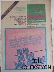 Sebil Haftalık Siyasi, Edebi, Tarihi, İlmi Gazetesi - 20 Haziran 1980 - Sayı:231-232 - Bunca Felaket Uyanmaya Yetmediyse İsrafil'in Sürunu Bekleyelim - İslam Bir Kere Daha Çiğnendi! - Rabb'in Tesellisi - AP İktidarının Geleceği - Kadir Mısıroğlu - Kur'an Mealleri ve Netice - Ali Nar - İlmi Kelam - Halim Kılıçsoy - Fildişi Kuleden - Ne Yogi Ne Komiser - Cemil Meriç - Fuzuli Divanının Mukaddimesi - Sultan Ahmed Camii'ni Kurtarınız, Temizleyiniz - Talha Emiroğlu - Demirel Hükümeti Faizi Hadsiz Hududsuz Bir Sürette Serbest Bıraktı - MSP, AP'nin Mesuliyetine İştirakten Vazgeçiyor! - Güneş Batıdan Doğuyor - Adil ve Dürüst - Okuyucu Postası - Anarşinin En Mühim Sebeplerinden Biri de Her On Lise Mezunundan Dokuzuna Başarısız Damgası Vurulmasıdır! fotoğraf ve haberi - Tam Takım Gazete