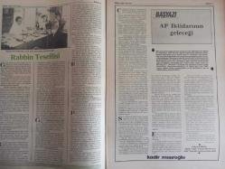 Sebil Haftalık Siyasi, Edebi, Tarihi, İlmi Gazetesi - 20 Haziran 1980 - Sayı:231-232 - Bunca Felaket Uyanmaya Yetmediyse İsrafil'in Sürunu Bekleyelim - İslam Bir Kere Daha Çiğnendi! - Rabb'in Tesellisi - AP İktidarının Geleceği - Kadir Mısıroğlu - Kur'an Mealleri ve Netice - Ali Nar - İlmi Kelam - Halim Kılıçsoy - Fildişi Kuleden - Ne Yogi Ne Komiser - Cemil Meriç - Fuzuli Divanının Mukaddimesi - Sultan Ahmed Camii'ni Kurtarınız, Temizleyiniz - Talha Emiroğlu - Demirel Hükümeti Faizi Hadsiz Hududsuz Bir Sürette Serbest Bıraktı - MSP, AP'nin Mesuliyetine İştirakten Vazgeçiyor! - Güneş Batıdan Doğuyor - Adil ve Dürüst - Okuyucu Postası - Anarşinin En Mühim Sebeplerinden Biri de Her On Lise Mezunundan Dokuzuna Başarısız Damgası Vurulmasıdır! fotoğraf ve haberi - Tam Takım Gazete