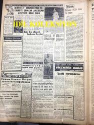 GÜNLÜK SPOR GAZETESİ - 5 TEMMUZ 1958 - KAVRAKOĞLU'NUN LİDERLİĞİ ALTINDAKİ TARAFSIZ GRUP HAKİM DURUMA GEÇİYOR - SOFRA GÜREŞLERİ, HAKEMLER VE KAÇAM ŞAMPİYONLUK - HÜSEYİN KARADAYI - 1500 METREDE TÜRKİYE REKORU - AHMET CANLI - CAVLI ÇULFAZ - CAHİT ÖNEL - YILMAZ HANEDAN - ÇALENÇ TURNUVASI - VİTAMİNDEN SONRA MADEN SUYU KÜRÜ - NAZİF OTURGAN - AT YARIŞLARI PROGRAMI - NECATİ AKDEMİR