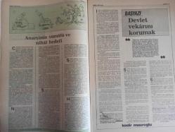 Sebil Haftalık Siyasi, Edebi, Tarihi, İlmi Gazetesi - 5 Haziran 1980 - Sayı:230 - İstanbul'un Fethi Hakkın Batıla Galbesinin Eskimez Bir Sembolüdür! - Yeniden ve Topyekün İslamlaşmaktır! - Anarşinin Şumulü ve Nihai Hedefi - Devlet ve Karını Korumak - Türkçe Kur'an Olmaz -Ali Nar - İlmi Kelam - Fildişi Kuleden - Yogi ile Komiser - Cemil Meriç - Kur'an Kendi Dilince Kur'andır. Başka Dile Çevrilişi Sadece Mealdır. Ve Sadece Eksik Manadan İbaretir - Edebiyat Ahlakı - Mustafa Miyasoğlu - İslam'ın Hakimiyeti İçin Çalışmalıyız - Kürtaj Bir Cinayettir - Anarşi Tırmanıyor - Sivas Tarihi Bir Gün Yaşadı - MSP Umumi Reisi Erbakan - Ben Şahsen Son Nefesimi Bir Minare Gölgesinde Vermek İstiyorum - İbn-i Kemal - Vel-i Artan - AP'ye Rey Vermiş Olan Bir Vatandaşın Feryadı - Edebiyatçının Korkusu - Dursun Gürlek - Sadık Albayrak - Önce Kendimizi Öğrenelim - Sebil Mahallesi - Okuyucu Postası - Fethin 527. Yılında İslam'cı Gençlik Bir Kere Daha Şahlandı fotoğraf ve haberi - Tam Takım Gazete
