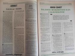 Sebil Haftalık Siyasi, Edebi, Tarihi, İlmi Gazetesi - 5 Haziran 1980 - Sayı:230 - İstanbul'un Fethi Hakkın Batıla Galbesinin Eskimez Bir Sembolüdür! - Yeniden ve Topyekün İslamlaşmaktır! - Anarşinin Şumulü ve Nihai Hedefi - Devlet ve Karını Korumak - Türkçe Kur'an Olmaz -Ali Nar - İlmi Kelam - Fildişi Kuleden - Yogi ile Komiser - Cemil Meriç - Kur'an Kendi Dilince Kur'andır. Başka Dile Çevrilişi Sadece Mealdır. Ve Sadece Eksik Manadan İbaretir - Edebiyat Ahlakı - Mustafa Miyasoğlu - İslam'ın Hakimiyeti İçin Çalışmalıyız - Kürtaj Bir Cinayettir - Anarşi Tırmanıyor - Sivas Tarihi Bir Gün Yaşadı - MSP Umumi Reisi Erbakan - Ben Şahsen Son Nefesimi Bir Minare Gölgesinde Vermek İstiyorum - İbn-i Kemal - Vel-i Artan - AP'ye Rey Vermiş Olan Bir Vatandaşın Feryadı - Edebiyatçının Korkusu - Dursun Gürlek - Sadık Albayrak - Önce Kendimizi Öğrenelim - Sebil Mahallesi - Okuyucu Postası - Fethin 527. Yılında İslam'cı Gençlik Bir Kere Daha Şahlandı fotoğraf ve haberi - Tam Takım Gazete