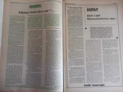 Sebil Haftalık Siyasi, Edebi, Tarihi, İlmi Gazetesi - 4 Temmuz 1980 - Sayı:233 - 234 - Hükümetin Sakat İcraatını Tasvip Eden NATO Yunanistan'la Anlaşma Emri Verdi - Türkler Artık Viyana Kapılarında Değil Almanya'nın Her Şehrindedir! - Adımız Sebil Diye Mi? - MSP CHP Münasebetlerine Dair - Kur'an Mealleri ve Netice - Ali Nar - İlmi Kelam - Fildişi Kuleden - Anarşi Kafamızda - Cemil Meriç - Hicret Üzerine - Mustafa Miyasoğlu - İslamcı Gençliğin Lider ve Yetiştiricilerine - MSP Gerçeği - İslami Uyanıştan Endişe Duyan Marburg Meclis Bakanı DR. Siegirid Sorge - Suriye'de Neler Oluyor? - Güneş Batıdan Doğuyor - Kadir Mısıroğlu - Dil ve Edebiyat - Eski Adlar - Seydi Dürrü - Denizin Dibinde - Sadık Albayrak - Oniki İslam Ülkesini Temsil Eden Hazırlık Komisyonunun Almış Olduğu Kararlar - Tayyar Altıkulaç'ın Yeni Bir Gafı fotoğraf ve haberi - Tam Takım Gazete