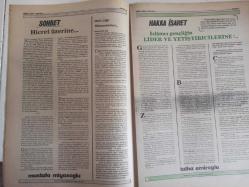 Sebil Haftalık Siyasi, Edebi, Tarihi, İlmi Gazetesi - 4 Temmuz 1980 - Sayı:233 - 234 - Hükümetin Sakat İcraatını Tasvip Eden NATO Yunanistan'la Anlaşma Emri Verdi - Türkler Artık Viyana Kapılarında Değil Almanya'nın Her Şehrindedir! - Adımız Sebil Diye Mi? - MSP CHP Münasebetlerine Dair - Kur'an Mealleri ve Netice - Ali Nar - İlmi Kelam - Fildişi Kuleden - Anarşi Kafamızda - Cemil Meriç - Hicret Üzerine - Mustafa Miyasoğlu - İslamcı Gençliğin Lider ve Yetiştiricilerine - MSP Gerçeği - İslami Uyanıştan Endişe Duyan Marburg Meclis Bakanı DR. Siegirid Sorge - Suriye'de Neler Oluyor? - Güneş Batıdan Doğuyor - Kadir Mısıroğlu - Dil ve Edebiyat - Eski Adlar - Seydi Dürrü - Denizin Dibinde - Sadık Albayrak - Oniki İslam Ülkesini Temsil Eden Hazırlık Komisyonunun Almış Olduğu Kararlar - Tayyar Altıkulaç'ın Yeni Bir Gafı fotoğraf ve haberi - Tam Takım Gazete