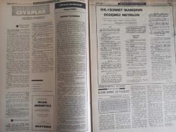 Sebil Haftalık Siyasi, Edebi, Tarihi, İlmi Gazetesi - 21-27 Ocak 1980 - Sayı:211 - Onlar Küfre Meydan Okuyor, Ya Biz? - Hep Beraber Sımsıkı Sarılmalıyız - Silah, Dua ve Pis Domuzlar - amboçya'da Komünist Vaşeti - Müslüman Ülkelere Neyi Yapmadılar Ne Yapmalılar - Talha Emiroğlu - Yol Kavşağındaki Basiret - Osmanlı Eğitim Sistemi ve Bugünkü Sistem - Kültür Buhranimiz - Kırk Hadi - Dini Suallere Cevaplar - Ahmed Muhtar Büyükçınar - Ahmed Abid - Mekke'ye Doğru - Ehl-i Sünnet İnanışının Değişmez Metinleri - İlmin Şeref ve Fazileti - TRT'de Kan Değişimi - İslam Aleminden - Rus Uşaklarını Tanıyalım - Hat Sanatı - Nesih Yazıcı - Amcazade Hüseyin Paşa Sebili - Hicreti Anarken - Bahtiyar Prens - Keloğlan Sihirli Tüy - Mehmed Ağabey Neden Üzüldü? - Ye Kürküm Ye! - İslam Ailesinde Vazifeler - Küfür Tek Millettir - Okuyucu Postası - Hilalimiz Uğruna Bir Güneş Daha Battı - Haldun Lengerlioğlu fotoğraf ve haberi - Tam Takım Gazete