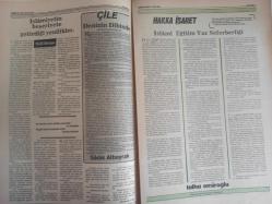 Sebil Haftalık Siyasi, Edebi, Tarihi, İlmi Gazetesi - 25 Temmuz 1980 - Sayı:235-236 - Diyanet İslam'ın Bir Kere de ''Haccın Tahdidi'' ile Çiğnenmesine Alet Oluyor - Siz Nasıl Müslümanlarsınız? - Hasbihal Son Rica - Bir Garib'in Ardından - Ali Rıza Demircan - İlmi Kelam - Halim Kılıçsoy - İman: Mahiyeti ve Hususiyeti - Fildişi Kuleden - Anarşi Kafamızda - İslamiyet'in Beşeriyete Getirdiği Yenilikler - Veli Ertan - Denizin Dibine - Sadık Albayrak - Hakka İşaret - İslami Eğitim Yaz Seferberliği - Talha Emiroğlu - Ecevit'in Hafifliği ve CHP'de Kaynaşma - Anarşi Değil İçharb - Güneş Batıdan Doğuyor - Kadir Mısıroğlu - Mısır Edebiyatı Üzerine Bir Konuşma - Servet Abaza Konuşuyor - Okuyucu Postası - Hac İbadeti ve Anayasa Suçluları fotoğraf ve haberi - Tam Takım Gazete
