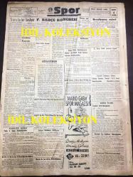 GÜNLÜK SPOR GAZETESİ - 2 TEMMUZ 1958 - TRANSFER BUGÜN BAŞLIYOR, ŞİRZAT, TURAN VE ORHAN FENERBAHÇE'NİN SATIŞ LİSTESİNDE; MEHMET SERBEST - FENERBAHÇE İLE MUVAVELE İMZALAYAN ÖZCAN ARKOÇ ERDEK'TE - BREZİLYA'NIN SİYAH İNCİSİ FLAMENGO İSTANBUL'A GELDİ - 1958 FENERBAHÇE KONGRESİ - NECDET APAK SİGORTACILIK - ÇIKMADIĞIMIZ BAYRAM GÜNLERİNİN HADİSELERİ - GREKO, ROMEN - GALATASARAY FUTBOL SEZONUNU KAPADI - YAPI VE KREDİ BANKASI APARTMAN DAİRESİ - 1958 DÜNYA KUPASINI BREZİLYA KAZANDI - BREZİLYA 5 - 2 İSVEÇ, FRANSA 6 - 3 ALMANYA - AVUSTRALYA'LI T. GATHERCOLO YÜZMEDE 2 DÜNYA REKORU KIRDI - YILMAZ HANEDAN - ASKERİ LİSELER SPOR BAYRAMI - BEŞİKTAŞ, GALATASARAY'I 1-0 YENEREK FEDERASYON KUPASINI ALDI - FENERBAHÇE KONGRESİ - MARIO GABAY SPOR MAĞAZASI