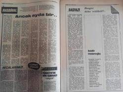 Sebil Haftalık Siyasi, Edebi, Tarihi, İlmi Gazetesi - 12 Eylül 1980 - Sayı:239-240 - Türkiye Yahudileri Telaş İçinde - İftira Furyası - Ancak Ayda Bir - Türkiye'de Din Kavgası - Hangisi Daha Tehlikeli? - Kadir Mısıroğlu - Peygamberimizi Tanıyalım - İlmi Kelam - Halim Kılıçsoy - Fildişi Kuleden - Yunan Mucizesi - Cemil Meriç - Dönemeç'in Yazarı Mustafa Miyasoğlu ile Bir Konuşma - Hakka İşaret - Talha Emiroğlu - Alimin Ölümü, Alemin Ölümü - Hocaların Hocası M. Rüştü Aşıkkutli Kimdir? - Memleketimizden Değerli Bir Alim Daha Hakk'ın Rahmetine Kavuştu - Gençler, Batıla Karşı İslam Birliğini Sergilediler - İftira Furyası! - Güneş Batıdan Doğuyor - Kadir Mısıroğlu - Huzuru İslam'da Buldular - Solucan Fikirler - Mine Albay - Okuyucu Köşesi - Altıkulaç Cuntası - Gençler Batıla Karşı - Okuyucu Postası - Altıkulaç Cuntası Diyaneti Rejimin En Sadık Bir Müdafii Haline Getirmiştir fotoğraf ve haberi - Tam Takım Gazete