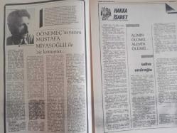 Sebil Haftalık Siyasi, Edebi, Tarihi, İlmi Gazetesi - 12 Eylül 1980 - Sayı:239-240 - Türkiye Yahudileri Telaş İçinde - İftira Furyası - Ancak Ayda Bir - Türkiye'de Din Kavgası - Hangisi Daha Tehlikeli? - Kadir Mısıroğlu - Peygamberimizi Tanıyalım - İlmi Kelam - Halim Kılıçsoy - Fildişi Kuleden - Yunan Mucizesi - Cemil Meriç - Dönemeç'in Yazarı Mustafa Miyasoğlu ile Bir Konuşma - Hakka İşaret - Talha Emiroğlu - Alimin Ölümü, Alemin Ölümü - Hocaların Hocası M. Rüştü Aşıkkutli Kimdir? - Memleketimizden Değerli Bir Alim Daha Hakk'ın Rahmetine Kavuştu - Gençler, Batıla Karşı İslam Birliğini Sergilediler - İftira Furyası! - Güneş Batıdan Doğuyor - Kadir Mısıroğlu - Huzuru İslam'da Buldular - Solucan Fikirler - Mine Albay - Okuyucu Köşesi - Altıkulaç Cuntası - Gençler Batıla Karşı - Okuyucu Postası - Altıkulaç Cuntası Diyaneti Rejimin En Sadık Bir Müdafii Haline Getirmiştir fotoğraf ve haberi - Tam Takım Gazete