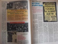 Sebil Haftalık Siyasi, Edebi, Tarihi, İlmi Gazetesi - 12 Eylül 1980 - Sayı:239-240 - Türkiye Yahudileri Telaş İçinde - İftira Furyası - Ancak Ayda Bir - Türkiye'de Din Kavgası - Hangisi Daha Tehlikeli? - Kadir Mısıroğlu - Peygamberimizi Tanıyalım - İlmi Kelam - Halim Kılıçsoy - Fildişi Kuleden - Yunan Mucizesi - Cemil Meriç - Dönemeç'in Yazarı Mustafa Miyasoğlu ile Bir Konuşma - Hakka İşaret - Talha Emiroğlu - Alimin Ölümü, Alemin Ölümü - Hocaların Hocası M. Rüştü Aşıkkutli Kimdir? - Memleketimizden Değerli Bir Alim Daha Hakk'ın Rahmetine Kavuştu - Gençler, Batıla Karşı İslam Birliğini Sergilediler - İftira Furyası! - Güneş Batıdan Doğuyor - Kadir Mısıroğlu - Huzuru İslam'da Buldular - Solucan Fikirler - Mine Albay - Okuyucu Köşesi - Altıkulaç Cuntası - Gençler Batıla Karşı - Okuyucu Postası - Altıkulaç Cuntası Diyaneti Rejimin En Sadık Bir Müdafii Haline Getirmiştir fotoğraf ve haberi - Tam Takım Gazete