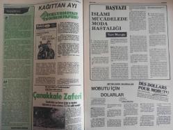 Sebil Haftalık Siyasi, Edebi, Tarihi, İlmi Gazetesi - 24-30 Mart 1980 - Sayı:220 - Silahsız ve İlaçsız Afgan Mücahidleri Karşısında Şaşırdı - Korkunç Rusya, Sadece Kağıttan Bir Ayıdır! - Kağıttan Ayı - Çanakkale Zaferi - İslami Mücadelede Moda Hastalığı - Kadir Mısıroğlu - Mobutu İçin Dolarlar - Mehmed Akif - Türk Bürokrasisi - Neslimizin Terbiyesi - Eski Harflerimiz İçin Umumi Af İstiyorum - Edebiyatçının Mesajı - Batının Türkiye'ye Bakışı - Sahipsiz Kadınlar - Diktatör Devrildi Ya Sonra? - Sol Cennetin Irmakları - Hac İntibaları - Ahmed Muhtar Büyükçınar - İslamda Uyanış - Saka Mustafanın Başına Gelenler - Nasreddin Hoca - Müslüman Çocuğun Amentüsü - İçimizde Düşman: Televizyon - Bu İşin Sonucu Nereye Varacak? - İnsanlar Neden Komünist Olurlar? fotoğraf ve haberi - Tam Takım Gazete