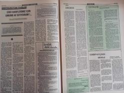 Sebil Haftalık Siyasi, Edebi, Tarihi, İlmi Gazetesi - 24-30 Mart 1980 - Sayı:220 - Silahsız ve İlaçsız Afgan Mücahidleri Karşısında Şaşırdı - Korkunç Rusya, Sadece Kağıttan Bir Ayıdır! - Kağıttan Ayı - Çanakkale Zaferi - İslami Mücadelede Moda Hastalığı - Kadir Mısıroğlu - Mobutu İçin Dolarlar - Mehmed Akif - Türk Bürokrasisi - Neslimizin Terbiyesi - Eski Harflerimiz İçin Umumi Af İstiyorum - Edebiyatçının Mesajı - Batının Türkiye'ye Bakışı - Sahipsiz Kadınlar - Diktatör Devrildi Ya Sonra? - Sol Cennetin Irmakları - Hac İntibaları - Ahmed Muhtar Büyükçınar - İslamda Uyanış - Saka Mustafanın Başına Gelenler - Nasreddin Hoca - Müslüman Çocuğun Amentüsü - İçimizde Düşman: Televizyon - Bu İşin Sonucu Nereye Varacak? - İnsanlar Neden Komünist Olurlar? fotoğraf ve haberi - Tam Takım Gazete