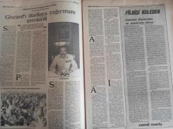 Sebil Haftalık Siyasi, Edebi, Tarihi, İlmi Gazetesi - 22 Mayıs 1980 - Sayı:228 - İslam Savunma Sistemi - Türk Kadınlarını Kurtarmanın Tek Yolu İslam'a Dönüştür! - Almanya'da İslam'dan Uzaklaşan Türk Kadınları Bunalıma Sürükleniyorlar! - Kadayıfın Öbür Yüzü - Kadir Mısıroğlu - Giscard'ı Düelloya Çağırmam Gerekirdi - Fildişi Kuleden - Marksist Düşünceler ve Müslüman Dünya - Cemil Meriç - Buhranın Temeli Eskidir - Sadık Albayrak - İlmi Kelam - Düşünce Hayatımız - Mustafa Miyasoğlu - Devlet Bakanı Kelleci İstifa Etti - Onbirinci İslam Konferansı Toplandı - İkibin Yıldan Beri Hristiyanlığa Bağlı Olan Batı Bugün Doğum Sancıları İçindedir - Güneş Batıdan Doğuyor - Kadir Mısıroğlu - Rusya'da Müslümanlar - Türkistan'da Müslümanlar Lenin Heykellerinin Minareleri Aşmasını da Bir Türlü Hazmedemiyorlar - Mücahideler, Sizler İçin - Kısmet - Mine Alpay - İsmail Hakkı Koyalı ''Üstün Hizmet Armağanı'' Aldı fotoğraf ve haberi - Tam Takım Gazete
