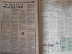 Sebil Haftalık Siyasi, Edebi, Tarihi, İlmi Gazetesi - 21-27 Nisan 1980 - Sayı:224 - Müslüman'ım Diyen AP İktidarda! - Ve O İktidarın İslamcı Gençlere Hediyesi: Şehadet Mahkumiyet ve Zulüm - Bir Nöbet Değişimi - Türkiye'ye Yardımda Şampiyon: Niçin Almanya? - İslam ve Siyaset - Kadri Mısıroğlu - Güneş Batıdan Doğuyor - Osmanlı Devri Bürokrasisi - Bir Şiirden Bir Dünyaya - Mustafa Miyasoğlu - Medreseler Neden Yanlış Tanındı - Dilimizin Başına Gelenler - İran'da Neler Yapıldı? - Hassas Bir Geçit Türkiye - İslam Konferansı - Dini Suallere Cevaplar - Hac Meselesi Sure Atlamak Yaş Ağaç Kesmek - Ahmed Muhtar Büyükçınar - Mutlu Bir Yuva İçin - Neden Mutlu Değiliz? - Bir Anne Soruyor! - Allah Korkusundan Doğan Adalet - Kadere İnanırım - Allah'ın Kılıcı Halid Bin Velid - İslam Düşmanları Ateşle Oynuyorlar! fotoğraf ve haberi - Tam Takım Gazete