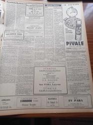 Zafer Gazetesi - 17 Mart 1958 - Nafia Vekili Tevfik İleri Demokrat Parti'nin İktidarının Verimli Gayretlerini Belirtti - Batan Üsküdar Vapuru Bu Cuma Çıkarılacak - Amerika Aya Peyk Gönderecek - Öğretmen Okullarının Kuruluş Yıldönümü - Birleşik Arap Cumhuriyeti Başkanı Cemal Abdünnasır Arap Birliğine Dair Konuşma Yaptı - 15 Günlük Ücretli İzin İçin Kanun Layihası Hazırlandı - Kırım Türkleri Kültür Ve Yardımlaşma Cemiyeti - Sophia Loren'e Karşı Boykot - Sinema Tiyatro Derneğinin Kongresi - Türk Hava Kurumu Kongresi - Feza Yolcuları Yazı Dizisi - At Yarışları - Piyale Makarnası - Yağmur Sebebiyle Lig Maçları Tehir Edildi - Garnizon Kupası Boks Karşılaşması - İstanbul'daki Çanakkale Kupası - Galatasaray Beşiktaş'ı Yendi - Türkiye Kayak Şampiyonası - Ulus Sineması