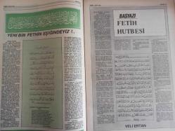 Sebil Haftalık Siyasi, Edebi, Tarihi, İlmi Gazetesi - 29 Mayıs 1980 - Sayı:229 - Gençlik Günü ve Fetih Yürüyüşü'ne Katıl - Yeni Bir Fethin Eşiğindeyiz - Fetih Hutbesi - Veli Ertan - Kur'an Mealleri ve Netice - Ali Nar - Fildişi Kuleden Kitap - Cemil Meriç - Ekrandaki Yüz - Biz Bize Yeteriz - Hakka İşaret - Kadrolaşma - Sadık Albayrak - Talha Emiroğlu - Enver Sedat'ın Sahtekarlığı - Ömer Telemsani Avrupa'da - Kanser'e Karşı En Mükemmel Tedbir Sünnettir - Hamamın Namusunu Kurtarmak - Güneş Batıdan Doğuyor! - Kadir Mısıroğlu - Fatih Sultan Mehmed Han Türbesi - Mine alpay - Şeytanı Taşlayınız - Anayasa Değişikliği mi, Sayıca Küçük Partilere Oyun mu? - Demirel Ne Yapmak İstiyor? fotoğraf ve haberi - Tam Takım Gazete