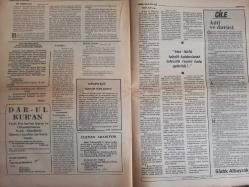Sebil Haftalık Siyasi, Edebi, Tarihi, İlmi Gazetesi - 20 Haziran 1980 - Sayı:231-232 - Bunca Felaket Uyanmaya Yetmediyse İsrafil'in Sürunu Bekleyelim - İslam Bir Kere Daha Çiğnendi! - Rabb'in Tesellisi - AP İktidarının Geleceği - Kadir Mısıroğlu - Kur'an Mealleri ve Netice - Ali Nar - İlmi Kelam - Halim Kılıçsoy - Fildişi Kuleden - Ne Yogi Ne Komiser - Cemil Meriç - Fuzuli Divanının Mukaddimesi - Sultan Ahmed Camii'ni Kurtarınız, Temizleyiniz - Talha Emiroğlu - Demirel Hükümeti Faizi Hadsiz Hududsuz Bir Sürette Serbest Bıraktı - MSP, AP'nin Mesuliyetine İştirakten Vazgeçiyor! - Güneş Batıdan Doğuyor - Adil ve Dürüst - Okuyucu Postası - Anarşinin En Mühim Sebeplerinden Biri de Her On Lise Mezunundan Dokuzuna Başarısız Damgası Vurulmasıdır! fotoğraf ve haberi - Tam Takım Gazete