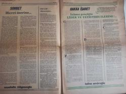 Sebil Haftalık Siyasi, Edebi, Tarihi, İlmi Gazetesi - 4 Temmuz 1980 - Sayı:233 - 234 - Hükümetin Sakat İcraatını Tasvip Eden NATO Yunanistan'la Anlaşma Emri Verdi - Türkler Artık Viyana Kapılarında Değil Almanya'nın Her Şehrindedir! - Adımız Sebil Diye Mi? - MSP CHP Münasebetlerine Dair - Kur'an Mealleri ve Netice - Ali Nar - İlmi Kelam - Fildişi Kuleden - Anarşi Kafamızda - Cemil Meriç - Hicret Üzerine - Mustafa Miyasoğlu - İslamcı Gençliğin Lider ve Yetiştiricilerine - MSP Gerçeği - İslami Uyanıştan Endişe Duyan Marburg Meclis Bakanı DR. Siegirid Sorge - Suriye'de Neler Oluyor? - Güneş Batıdan Doğuyor - Kadir Mısıroğlu - Dil ve Edebiyat - Eski Adlar - Seydi Dürrü - Denizin Dibinde - Sadık Albayrak - Oniki İslam Ülkesini Temsil Eden Hazırlık Komisyonunun Almış Olduğu Kararlar - Tayyar Altıkulaç'ın Yeni Bir Gafı fotoğraf ve haberi - Tam Takım Gazete
