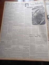Zafer Gazetesi - 24 Mart 1958 - Türkiye'nin En Büyük Barajı Hirfanlı - Barajı Ziyaret Eden Tevfik İleri'nin Kaman'daki Hitabesi - Başvekil Adnan Menderes'e Afyon Fahri Hemşehriliği Tevcih Edildi - Sir Winston Churchill'in Sıhhi Durumu Düzeldi - Elizabeth Taylor Buhran Geçiriyor - Anadolu Ajansı'nın Hukukî Bünyesine Dair Tasarı Hazırlandı - Manisa Mesir Panayırı Açıldı - Beta 1958 Fezayı Dolaşıyor - 6 Nokta Körleri Eğitme Ve Kalkındırma Derneği - Devlet Operasında Oynanan Aida'dan Bir Sahne - Devlet Su İşleri Müdürleri Toplantısında Süleyman Demirel'in Konuşması - Feza Yolcuları Yazı Dizisi - Galatasaray Fenerbahçe'yi Basketbolda Mağlup Etti - Raybank - Şengül Hamamı - 3. Balkan Kros Koşusu Yapıldı - Piyale Makarnası - Beşiktaş 6 Göteborg 4