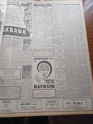 Zafer Gazetesi - 24 Mart 1958 - Türkiye'nin En Büyük Barajı Hirfanlı - Barajı Ziyaret Eden Tevfik İleri'nin Kaman'daki Hitabesi - Başvekil Adnan Menderes'e Afyon Fahri Hemşehriliği Tevcih Edildi - Sir Winston Churchill'in Sıhhi Durumu Düzeldi - Elizabeth Taylor Buhran Geçiriyor - Anadolu Ajansı'nın Hukukî Bünyesine Dair Tasarı Hazırlandı - Manisa Mesir Panayırı Açıldı - Beta 1958 Fezayı Dolaşıyor - 6 Nokta Körleri Eğitme Ve Kalkındırma Derneği - Devlet Operasında Oynanan Aida'dan Bir Sahne - Devlet Su İşleri Müdürleri Toplantısında Süleyman Demirel'in Konuşması - Feza Yolcuları Yazı Dizisi - Galatasaray Fenerbahçe'yi Basketbolda Mağlup Etti - Raybank - Şengül Hamamı - 3. Balkan Kros Koşusu Yapıldı - Piyale Makarnası - Beşiktaş 6 Göteborg 4