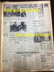 GÜNLÜK SPOR GAZETESİ - 18 MART 1958 - İSMET ATLI AMELİYAT OLDU - 5 AMERİKALI ATLET ANKARA'YA GELİYOR - TÜRKİYE BASKETBOL ŞAMPİYONASI - ORDU TAKIMI PARİS'TE - GECE MAÇLARI YAPILMASI TEŞEBBÜSLERİ - GÖTEBURG - GALATASARAY MAÇI - FRANSA İLE İSPANYA FUTBOLDA İLK DEFA BERABERE KALDILAR - VEHBİ EMRE - NAZİF OTURGAN - BEYKOZ, IRAK'A DAVET EDİLDİ - ATLETİZM AJANI SABRİ KÖSEOĞLU GERİ GELİYOR - İBRAHİM KARABACAK - OPON REKLAMI - AT YARIŞI TAHMİNLERİ