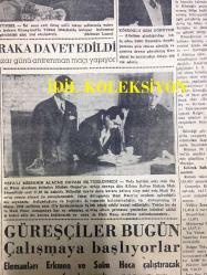 GÜNLÜK SPOR GAZETESİ - 18 MART 1958 - İSMET ATLI AMELİYAT OLDU - 5 AMERİKALI ATLET ANKARA'YA GELİYOR - TÜRKİYE BASKETBOL ŞAMPİYONASI - ORDU TAKIMI PARİS'TE - GECE MAÇLARI YAPILMASI TEŞEBBÜSLERİ - GÖTEBURG - GALATASARAY MAÇI - FRANSA İLE İSPANYA FUTBOLDA İLK DEFA BERABERE KALDILAR - VEHBİ EMRE - NAZİF OTURGAN - BEYKOZ, IRAK'A DAVET EDİLDİ - ATLETİZM AJANI SABRİ KÖSEOĞLU GERİ GELİYOR - İBRAHİM KARABACAK - OPON REKLAMI - AT YARIŞI TAHMİNLERİ