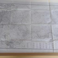 Sovyet Sosyalist Cumhuriyeti 1:8 000 000 Fiziki Harita,1981