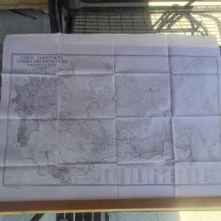 Sovyet Sosyalist Cumhuriyeti 1:8 000 000 Fiziki Harita,1981