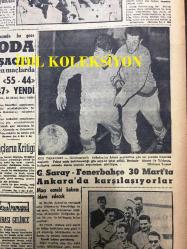 GÜNLÜK SPOR GAZETESİ - 21 MART 1958 - FRANSA'YA 2-1 YENİLDİKK - FENERBAHÇE GÖTEBURG MAÇI - MEMDUH EREN - KARAGÜMRÜK, GALATASARAY FENERBAHÇE 30'MART'TA ANKARADA KARŞILAŞACAKLAR - ROMEN KROS TAKIMI - RON DELANEY - İŞ BANKASI REKLAMI - ŞAMPİYON DEBRUYNE - 1958 AT YARIŞLARI BÜLTENİ - FAY TEMİZLEYİCİ REKLAMI, NECİP AKAR