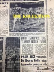 GÜNLÜK SPOR GAZETESİ - 21 MART 1958 - FRANSA'YA 2-1 YENİLDİKK - FENERBAHÇE GÖTEBURG MAÇI - MEMDUH EREN - KARAGÜMRÜK, GALATASARAY FENERBAHÇE 30'MART'TA ANKARADA KARŞILAŞACAKLAR - ROMEN KROS TAKIMI - RON DELANEY - İŞ BANKASI REKLAMI - ŞAMPİYON DEBRUYNE - 1958 AT YARIŞLARI BÜLTENİ - FAY TEMİZLEYİCİ REKLAMI, NECİP AKAR