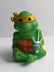 Vinly Toy Ninja Kaplumbağalar Ninja Turtles 3 lü Plastik Oyuncak 80 ler