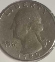 ABD 1980 25 CENT (ÇEYREK DOLAR)