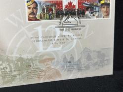 1998 Royal Canadian Mounted Police FDC Kanada Kraliyet Polisi Jandarması İlk Gün Zarfı Özel Gün Damgalı