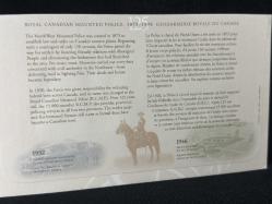 1998 Royal Canadian Mounted Police FDC Kanada Kraliyet Polisi Jandarması İlk Gün Zarfı Özel Gün Damgalı