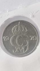 İSVEÇ 1979 1 KRONE