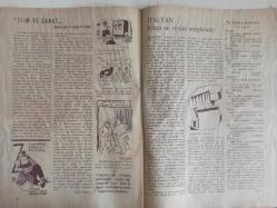 Yeni Adam Siyasi, Edebi ve Tarih Dergisi - 1 Ağustos 1935 - Sayı:83 - Sonsuz Trajedi - Faşist Cinsi: Günde İki Tane Yumurtlar - Kısa Tetkik ve Tenkitler - Yaşa Saygı - Maden Suyu - Alaturka Musiki - Antipati - Victor Hugo - Allah mı, Aptal mı? - Balkan Modeli - Arsiulusal Yazmanlar Kongresi - Yazman ve Halk - Bugünkü Acun ve Artist - Ar ve Sosyal Hayat - Siyasa Acununda Olanlar - Dünya İşlerine Toplu Bir Bakış - Kültür Gerilemesi - Dünyayı Alt Üst Eden Kitaplar - Moskova Spor Bayramı - OL Grubu'nun 5. Sergisi - Turgut Zalim - Bedri Rahmi - Cemal Tuğlu - Okul Hekiminin ve Öğretmenin Yeni Rolü - Arsıulusal Tecim - Arsıulusal Yazmanlar Kongresi - İlim ve Sanat Üzerine Yeni ve Başka Bir Bakış - İtalyan Kitap ve Resim Sergisinde - Öz Türkçe Kelimeler Listesi - Halk Üniversitesi İçtimaiyat - Allah Nedir? fotoğraf ve haberi - Tam Takım Gazete