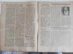 Yeni Adam Siyasi, Edebi ve Tarih Dergisi - 13 Haziran 1935 - Sayı:76 - Bir Kültür Devletinin İlk İşi Bir Gençlik Kurumu Yapmaktır - Tetkik ve Tenkitler - Tramvay Kalkmazmış! - Ölenler ve Dökülenler - Daireler - Vasıf Çınar'ı da Kaybettik - Niçin Realistim? - Hitler Diyor ki: Almanya'da Kimse Harp İstemiyor - Almanların Eyliği İçin - Almanya Kavgacı Değildir - İmperyalistlik Düşmanı - 908'de Ecnebi Sermayesine Karşı ilk Kalkınmalar - Avrupa'ya Toptan Bir Bakış - Dante Alighieri - Adil Badur - Ateşe Karşı Ateş Püskürdü - Ölümü - Yurtseverliği  Ressamlar Sanatları İçin Ne Düşünüyorlar? - Nurullah Cemal Berk - Elif Naci - Arif Bedii - Kalabalık Tiyatrosu - Victor Hugo Ölümünün 50. Yıldönümü - Halk Üniversitesi İçtimaiyat - Allah Nedir? - İnsan Topluluğu Deyince Ne Anlaşılır? - Sümerbank Reklamı fotoğraf ve haberi - Tam Takım Dergi