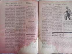 Yeni Adam Siyasi, Edebi ve Tarih Dergisi - 9 Mayıs 1935 - Sayı:71 - Suhl Meleğinin Hergün Kullandığı İdman Aleti: Sırat Köprüsü - Basın Kurumundan Ne bekliyoruz? - Tetkik ve Tenkitler - İrade Hastalığı - 10 Yaşında Hırsız - Mücerret Bilgi Mi? Müşahhas Bilgi Mi? - Acele Etmeyin - Yurttan Gelen Yeni Adam - İffet Ömer - Siyasa Acununda Olanlar - Bir Kısım Anadolu Belediyelerinin Yaptığı Gibi Siz de - Fransa-Rus Misakı Meselesi - Orta Avrupa Misakı Roma Konferansı - Bir Bayram Gecesi - Albert Acrement - Robert Quinolt - Muallimler Arasında - Bir Mektep Kitap Kurumu - Minimini Yazanlar Neler Diyorlar? - Gençler Arasında - Sanatın Seyri - Hayatta Muvaffak Olmanın Şartları - Halk Üniversitesi Terbiye - Bu Dersimizin Mevzusu Nedir? - Siyasa Acunu - Allah Nedir? - Sümerbank Reklamı fotoğraf ve haberi - Tam Takım Dergi