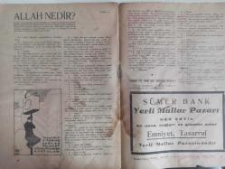 Yeni Adam Siyasi, Edebi ve Tarih Dergisi - 9 Mayıs 1935 - Sayı:71 - Suhl Meleğinin Hergün Kullandığı İdman Aleti: Sırat Köprüsü - Basın Kurumundan Ne bekliyoruz? - Tetkik ve Tenkitler - İrade Hastalığı - 10 Yaşında Hırsız - Mücerret Bilgi Mi? Müşahhas Bilgi Mi? - Acele Etmeyin - Yurttan Gelen Yeni Adam - İffet Ömer - Siyasa Acununda Olanlar - Bir Kısım Anadolu Belediyelerinin Yaptığı Gibi Siz de - Fransa-Rus Misakı Meselesi - Orta Avrupa Misakı Roma Konferansı - Bir Bayram Gecesi - Albert Acrement - Robert Quinolt - Muallimler Arasında - Bir Mektep Kitap Kurumu - Minimini Yazanlar Neler Diyorlar? - Gençler Arasında - Sanatın Seyri - Hayatta Muvaffak Olmanın Şartları - Halk Üniversitesi Terbiye - Bu Dersimizin Mevzusu Nedir? - Siyasa Acunu - Allah Nedir? - Sümerbank Reklamı fotoğraf ve haberi - Tam Takım Dergi