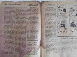 Yeni Adam Siyasi, Edebi ve Tarih Dergisi - 4 Nisan 1935 - Sayı:66 - Sulh İsa'sı ve İki Havarisi - Halk Evleri Ne Olmalıdır? - Bir Başası - Tetkik ve Tenkitler - Hangisi Önce? - Bin Liraya Bir Ağaç - Cehaletin Bir Türlüsü Olur! - Muallimler Arasında - Yeni İdarehanemiz - En Büyük Tehlike Alakasızlık - Siyasa Acununda Olanlar - İngiliz Adamlarının Emniyeti - Berlin Müzakereleri - Avrupa'da Sulh Temin Edilebilecek mi? - Mezarlıkta Cuma - Yeni Devletin Kültür Programları - Sivas'ta Kayak - Gençler Arasında - Zühtü Korkut - Hamil Bilge - Sivas'ta Kayak - Ahmet Refik Durukan - AMOK - Stefan Zweig - Sümerbank Reklamı - Anam Babam Atina'da fotoğraf ve haberi - Tam Takım Dergi