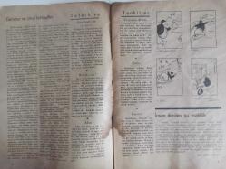 Yeni Adam Siyasi, Edebi ve Tarih Dergisi - 28 Mart 1935 - Sayı:65- Venizelos Ateşi Aşkın Beni Dünyaya Bednam Eyledi - Gençler ve Cinsi Tehlike - Tetkik ve Tenkitler - İnsan Denilen Şu Mahluk - Muallimler Arasında - Gençler Arasında - Fürüzan Husrev - Cahit Dayıoğlu - Siyasa Acununda Olanlar - İtalya ve Habeşistan Macerası - Bir Ölü, Dilenenler ve Yumurta Döğüşü - Toplu Tedris Tekniği - Halk Üniversitesi - Çocuk ve Halk Kitaplarımız - Kümes Hayvanlarından Nasıl İstifade Olunur? - Edebiyat Tarihi Dersleri - Agah Sırrı - Muallimler Arasında - Sarıyer Kazasında Yeni Adam'ın Gördükleri - AMOK - Stefan Zweig - Hıfzısıhhat - Sümerbank Reklamı fotoğraf ve haberi - Tam Takım Dergi
