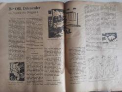 Yeni Adam Siyasi, Edebi ve Tarih Dergisi - 28 Mart 1935 - Sayı:65- Venizelos Ateşi Aşkın Beni Dünyaya Bednam Eyledi - Gençler ve Cinsi Tehlike - Tetkik ve Tenkitler - İnsan Denilen Şu Mahluk - Muallimler Arasında - Gençler Arasında - Fürüzan Husrev - Cahit Dayıoğlu - Siyasa Acununda Olanlar - İtalya ve Habeşistan Macerası - Bir Ölü, Dilenenler ve Yumurta Döğüşü - Toplu Tedris Tekniği - Halk Üniversitesi - Çocuk ve Halk Kitaplarımız - Kümes Hayvanlarından Nasıl İstifade Olunur? - Edebiyat Tarihi Dersleri - Agah Sırrı - Muallimler Arasında - Sarıyer Kazasında Yeni Adam'ın Gördükleri - AMOK - Stefan Zweig - Hıfzısıhhat - Sümerbank Reklamı fotoğraf ve haberi - Tam Takım Dergi