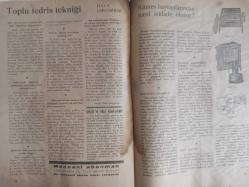 Yeni Adam Siyasi, Edebi ve Tarih Dergisi - 28 Mart 1935 - Sayı:65- Venizelos Ateşi Aşkın Beni Dünyaya Bednam Eyledi - Gençler ve Cinsi Tehlike - Tetkik ve Tenkitler - İnsan Denilen Şu Mahluk - Muallimler Arasında - Gençler Arasında - Fürüzan Husrev - Cahit Dayıoğlu - Siyasa Acununda Olanlar - İtalya ve Habeşistan Macerası - Bir Ölü, Dilenenler ve Yumurta Döğüşü - Toplu Tedris Tekniği - Halk Üniversitesi - Çocuk ve Halk Kitaplarımız - Kümes Hayvanlarından Nasıl İstifade Olunur? - Edebiyat Tarihi Dersleri - Agah Sırrı - Muallimler Arasında - Sarıyer Kazasında Yeni Adam'ın Gördükleri - AMOK - Stefan Zweig - Hıfzısıhhat - Sümerbank Reklamı fotoğraf ve haberi - Tam Takım Dergi