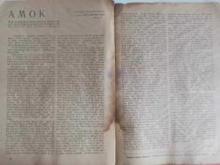 Yeni Adam Siyasi, Edebi ve Tarih Dergisi - 28 Mart 1935 - Sayı:65- Venizelos Ateşi Aşkın Beni Dünyaya Bednam Eyledi - Gençler ve Cinsi Tehlike - Tetkik ve Tenkitler - İnsan Denilen Şu Mahluk - Muallimler Arasında - Gençler Arasında - Fürüzan Husrev - Cahit Dayıoğlu - Siyasa Acununda Olanlar - İtalya ve Habeşistan Macerası - Bir Ölü, Dilenenler ve Yumurta Döğüşü - Toplu Tedris Tekniği - Halk Üniversitesi - Çocuk ve Halk Kitaplarımız - Kümes Hayvanlarından Nasıl İstifade Olunur? - Edebiyat Tarihi Dersleri - Agah Sırrı - Muallimler Arasında - Sarıyer Kazasında Yeni Adam'ın Gördükleri - AMOK - Stefan Zweig - Hıfzısıhhat - Sümerbank Reklamı fotoğraf ve haberi - Tam Takım Dergi