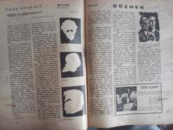 Yeni Adam Siyasi, Edebi ve Tarih Dergisi - 5 Aralık 1935 - Sayı:101 - Terbiyesi Zor Çocuklar - Tarihi Nasıl İzah Ettim - Kısa Tetkik ve Tenkitler - Çeteci Kadın - Moda mı? - Zekeriya Sofrası - Eksibe mi? - Değer Bolluğu - II'nci Yorgi - Yeni Adam, Her Şeyden Önce Otlakçı Olayandır - İsmail Hakkı Baltacı - Engels'in Bir Haşiyesine Dair - Kerim Sadi - Gripin İlaç Reklamı - Siyasa Acunu - Cami - Fransa'nın İç İşleri Laval Kabinesi - Kültür Tetkikleri - Soy Adlarına Göre - Zahir Sıtkı Güvem - Dr. Voronof'un Deneçleri - Halka İnmek mi? - Kültür'e Çıkarmak mı? - Siyah Beyaz - Göçmen - Ölüler - İkinci Perde - Türk Antrasitidir fotoğraf ve haberi - Tam Takım Gazete